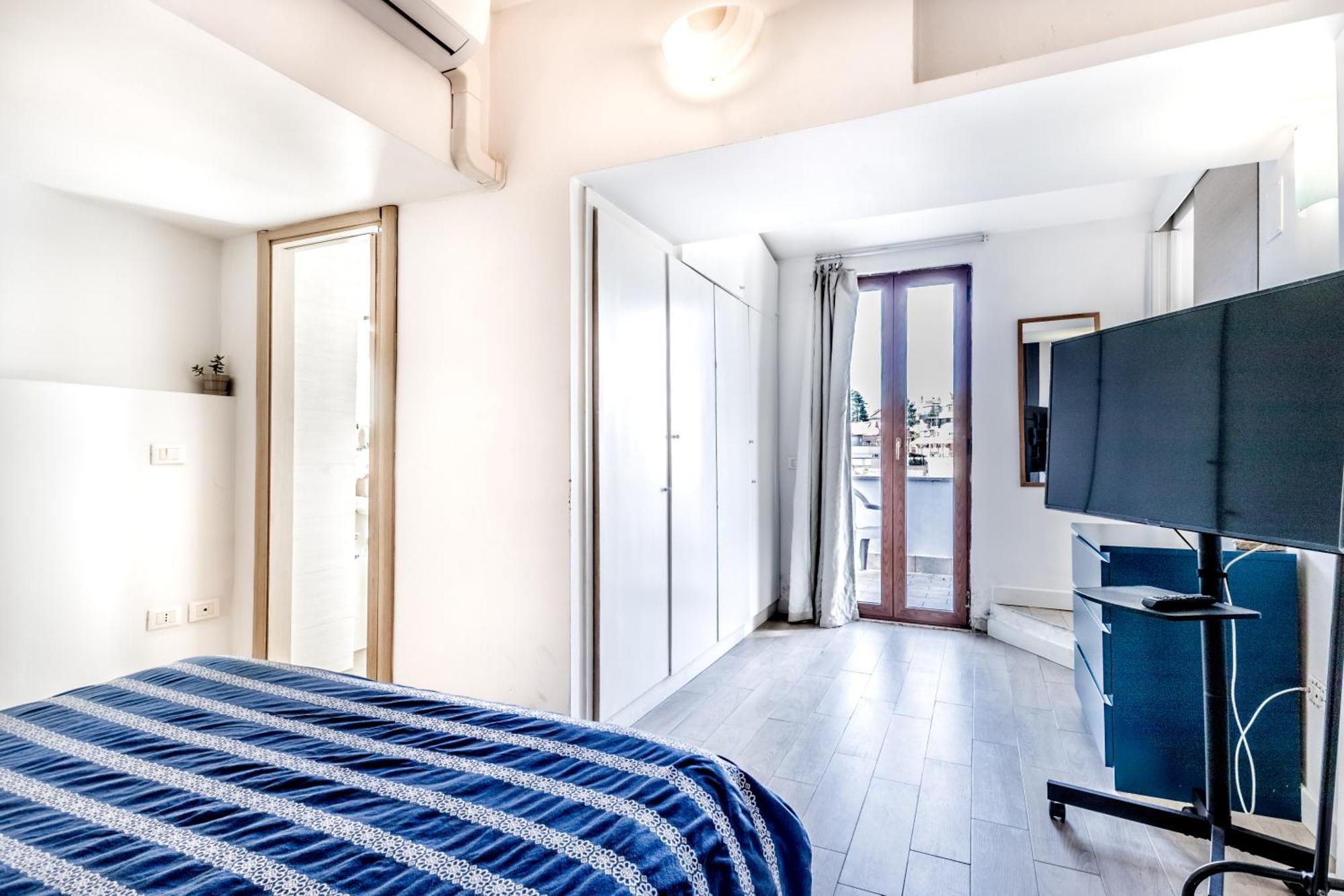 Attico Trilocale In Zona Farnesina Apartment Rome Exterior photo